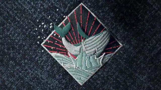 Video Reference N2: textile, pattern, font, triangle, space, graphics