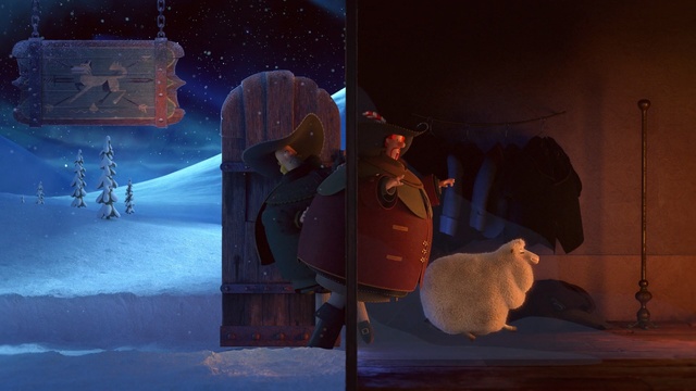Video Reference N2: Scene, Sky, Winter, Space, Screenshot, Animation, Drama, World