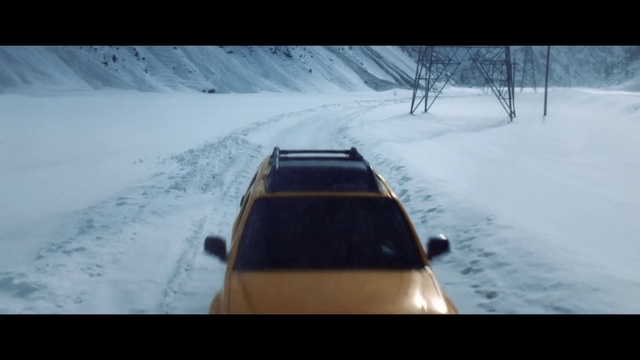 Video Reference N1: Snow, Winter, Vehicle, Car, Automotive exterior, Mode of transport, Freezing, Winter storm, Road, Blizzard