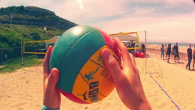 Video Reference N1: Summer, Fun, Vacation, Sand, Beach, Ball, Leisure, Beach volleyball, Recreation, Inflatable
