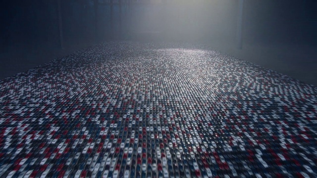 Video Reference N2: Sky, Pattern, Line, Design, Floor, Architecture, Flooring, Space