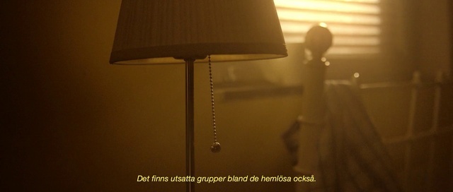 Video Reference N5: Lampshade, Lighting accessory, Lamp, Light fixture, Lighting, Light, Facial hair, Room, Floor, Wood