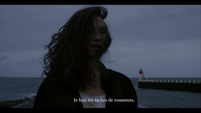 Video Reference N1: sea, sky, water, girl, screenshot, darkness, ocean, long hair, fun, flash photography