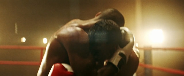 Video Reference N1: Muscle, Arm, Combat sport, Barechested, Wrestling, Contact sport, Boxing glove, Boxing, Sport venue, Back