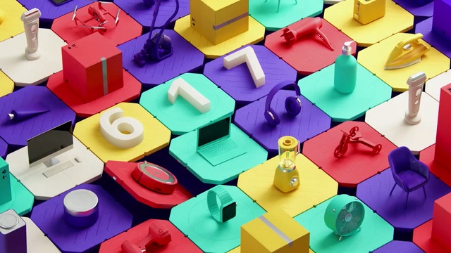 Video Reference N2: Plastic, Toy, Design, Material property, Magenta, Circle, Toy block, Square, Games, Art