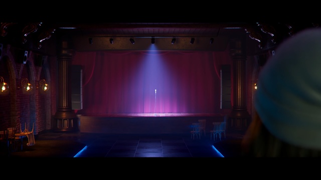 Video Reference N1: Stage, Light, Blue, Lighting, Purple, Music venue, Theatre, heater, Theatrical scenery, Performance