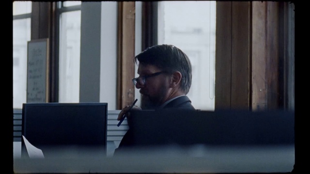 Video Reference N1: Human, Window, Sitting, Architecture, Glasses, Photography, Reflection, Person