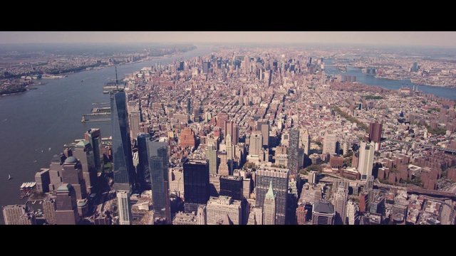 Video Reference N2: Cityscape, Metropolitan area, Urban area, Metropolis, City, Aerial photography, Birds-eye view, Skyline, Daytime, Skyscraper