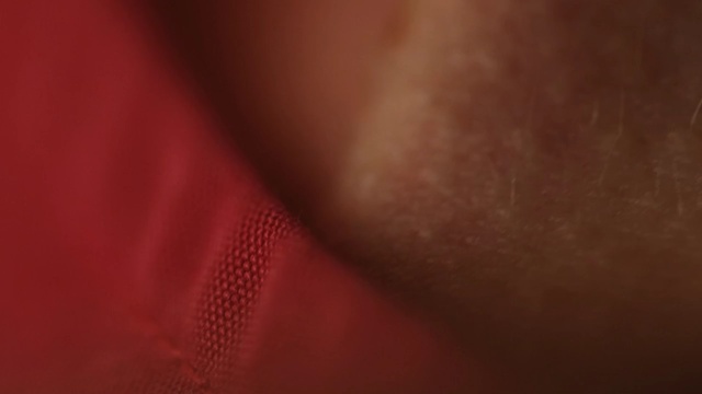 Video Reference N7: red, skin, nose, close up, macro photography, lip, chin, finger, mouth, hand