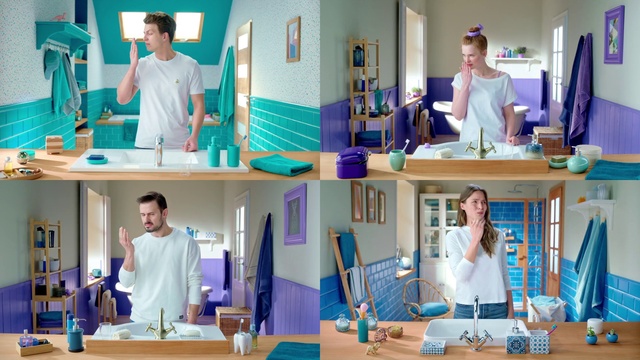 Video Reference N1: Turquoise, Room, Fashion design, Hospital