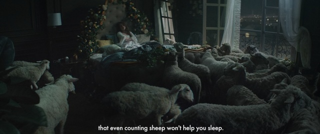 Video Reference N0: screenshot, darkness, sheep