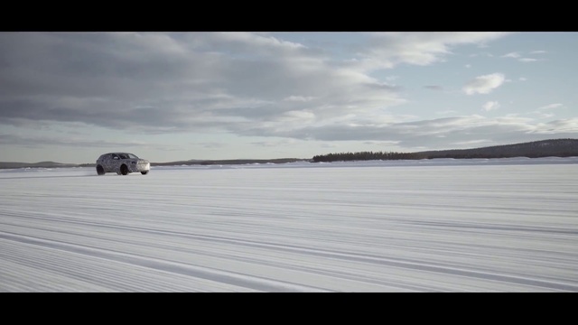 Video Reference N3: Sky, Vehicle, Car, Winter, Snow, Luxury vehicle, Horizon, Calm, Ice, Automotive design