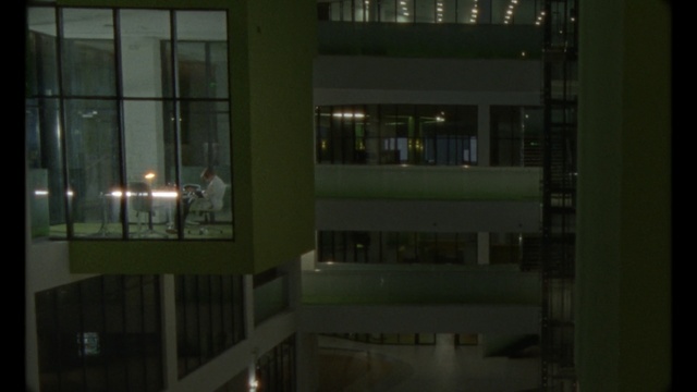 Video Reference N1: architecture, glass, window, darkness, daylighting, building, night, house, apartment, facade, Person