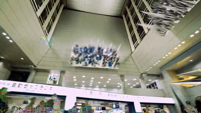 Video Reference N8: White, Light, Architecture, Interior design, Building, Line, Retail, Ceiling, Snapshot, Event