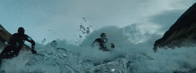 Video Reference N1: Water, Liquid, Freezing, Wind wave, Recreation, Personal protective equipment, Rapid, Extreme sport, Wave, Ocean