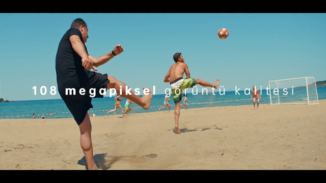 Video Reference N5: Clothing, Sky, Shorts, Sports equipment, People on beach, Volleyball, Trunks, Beach, Ball, Net sports