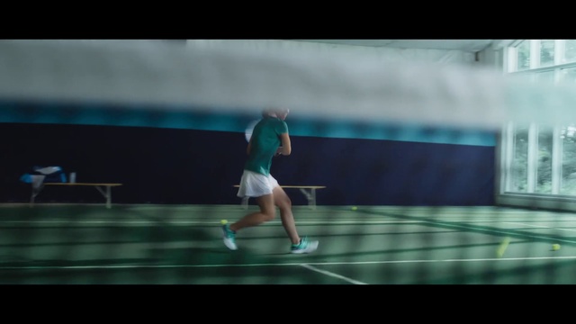 Video Reference N1: Sports uniform, Shorts, Sports equipment, Tennis, Racketlon, Racquet sport, Tennis player, Field house, Tennis Equipment, Tennis court