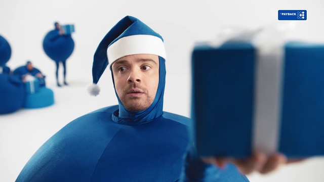 Video Reference N2: Blue, Sleeve, Gesture, Headgear, Happy, Fun, Leisure, Electric blue, Recreation, Event