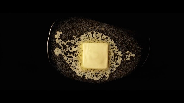 Video Reference N3: Food, Ingredient, Saccharin, Font, Tints and shades, Cuisine, Dish, Flash photography, Circle, Darkness