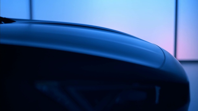 Video Reference N5: Blue, Hood, Automotive lighting, Grille, Automotive design, Motor vehicle, Automotive tire, Sky, Automotive exterior, Vehicle door