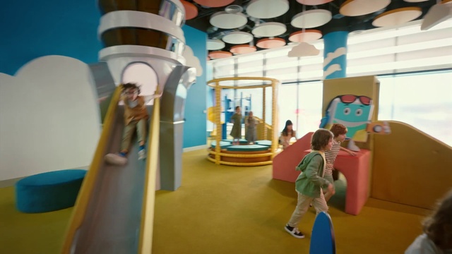 Video Reference N1: World, Interior design, Leisure, Fun, Flooring, Toddler, Playground, Building, Recreation, Space