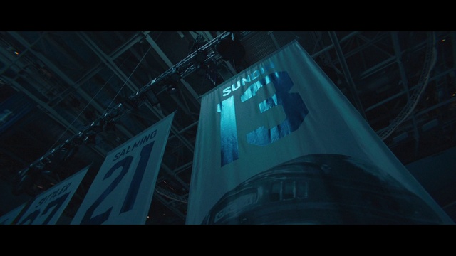 Video Reference N1: Azure, Font, Tints and shades, Electric blue, Midnight, Space, Darkness, Water, Building, Rectangle