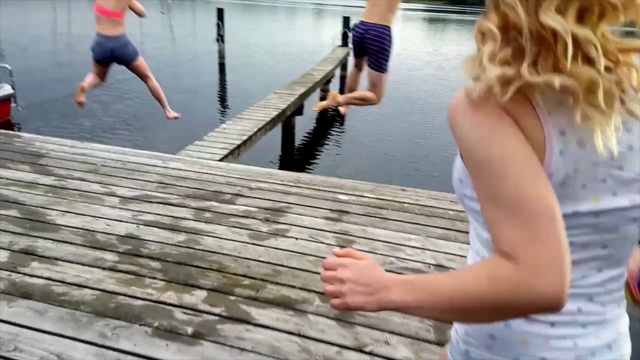 Video Reference N0: Water, Joint, Hand, Photograph, Leg, Shorts, Body of water, Gesture, Lake, Thigh