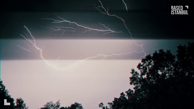 Video Reference N0: Lightning, Thunder, Atmosphere, Sky, Thunderstorm, Daytime, White, Light, Nature, Black