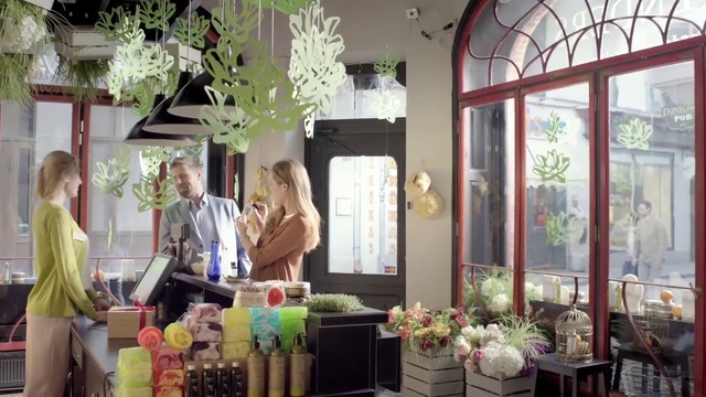 Video Reference N2: Property, Plant, Flower, Green, Window, Building, Lighting, Interior design, Yellow, Table