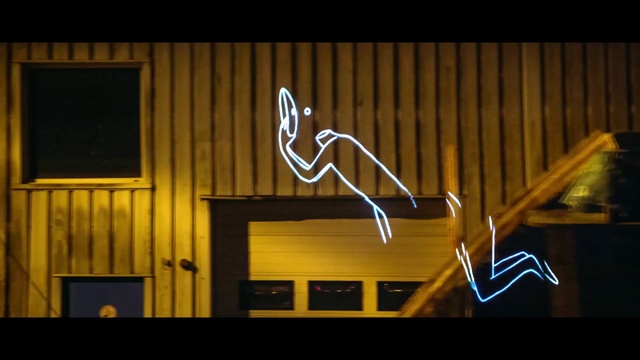 Video Reference N4: Electricity, Window, Art, Font, Tints and shades, Wood, Facade, Electronic signage, Midnight, Neon