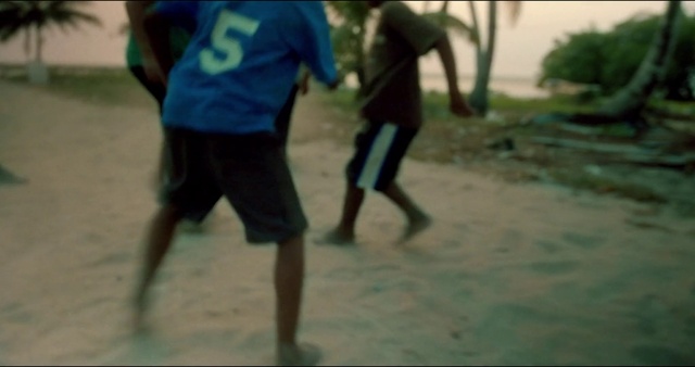 Video Reference N8: Shorts, Gesture, People in nature, Grass, Leisure, Fun, Barefoot, T-shirt, Event, Soil
