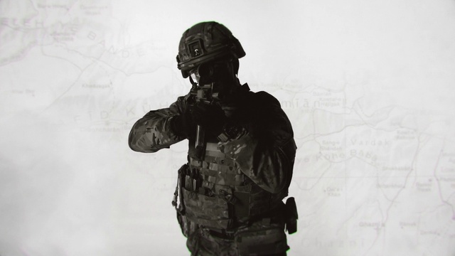 Video Reference N2: Military camouflage, Camouflage, Helmet, Military uniform, Military person, Ballistic vest, Sleeve, Safety glove, Marines, Gesture