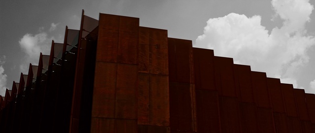 Video Reference N1: Brown, Cloud, Sky, Rectangle, Wood, Composite material, Brick, Facade, Symmetry, City