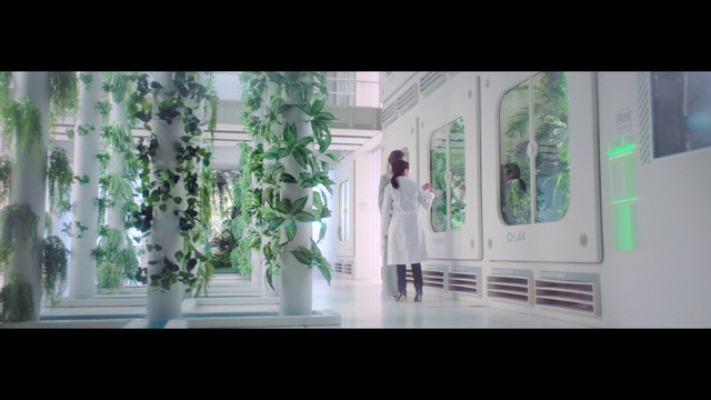 Video Reference N2: Plant, Art, Tree, Glass, Fashion design, Event, Painting, Visual arts, Formal wear, Room