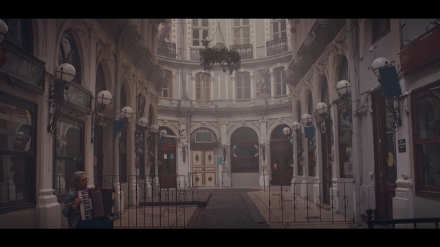 Video Reference N2: Building, Window, Picture frame, Tints and shades, Art, Facade, Symmetry, Font, Painting, Column