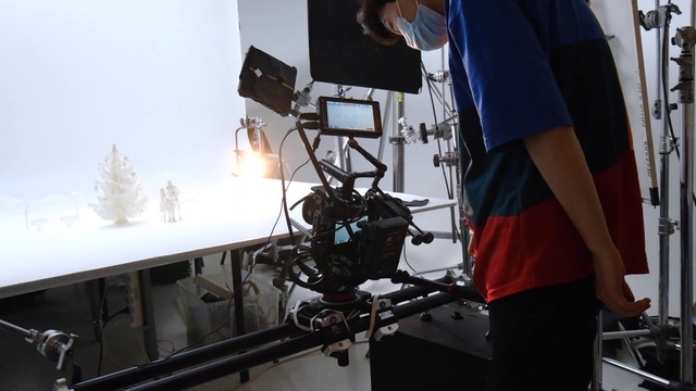 Video Reference N2: Shorts, Snow, Engineering, Technology, Machine, Tree, Event, T-shirt, Winter, Filmmaking