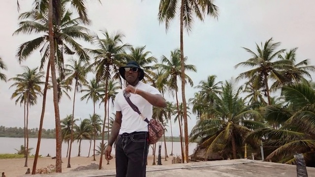 Video Reference N5: Sky, Sunglasses, Plant, Tree, Hat, Gesture, Arecales, Travel, Leisure, Palm tree