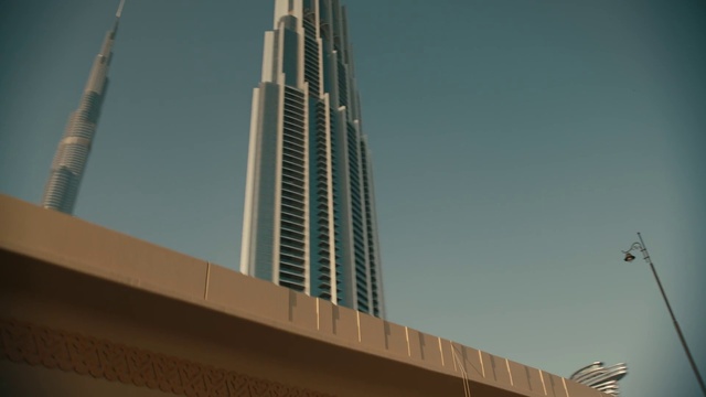 Video Reference N0: Sky, Building, Skyscraper, Tower, Tower block, Condominium, Composite material, City, Landmark, Facade