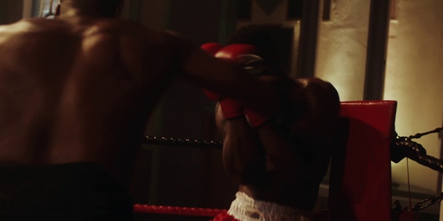 Video Reference N4: Gesture, Elbow, Chest, Barechested, Entertainment, Event, Wrist, Musician, Boxing glove, Performing arts