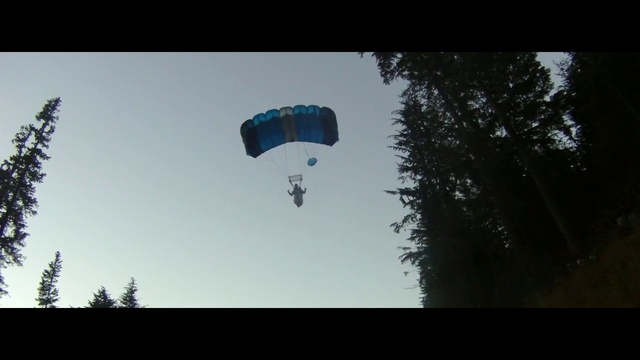 Video Reference N1: Sky, Atmosphere, Parachute, Tree, Paragliding, Parachuting, Windsports, Travel, Tints and shades, Air travel