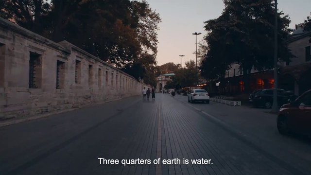 Video Reference N2: Sky, Car, Vehicle, Plant, Road surface, Tree, Street light, Asphalt, Building, Thoroughfare