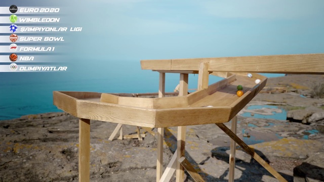Video Reference N0: Table, Furniture, Outdoor bench, Sky, Water, Cloud, Picnic table, Outdoor furniture, Outdoor table, Wood