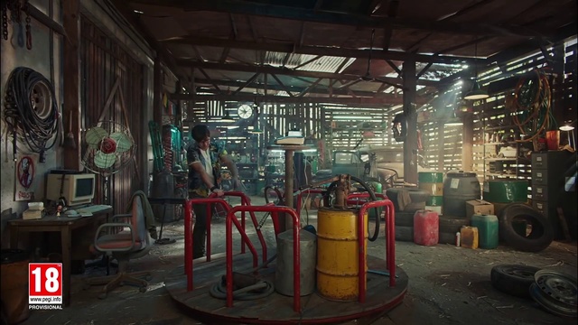 Video Reference N4: Building, Gas, Machine, Engineering, City, Wood, Metal, Factory, Auto part, Beam