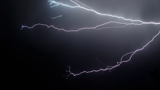 Video Reference N14: Lightning, Thunder, Atmosphere, Thunderstorm, White, Light, Black, Sky, Electricity, Lighting