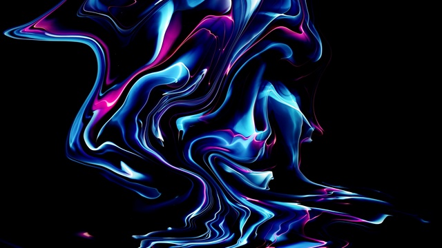 Video Reference N20: Organism, Art, Font, Visual effect lighting, Electric blue, Darkness, Magenta, Neon, Pattern, Neon sign