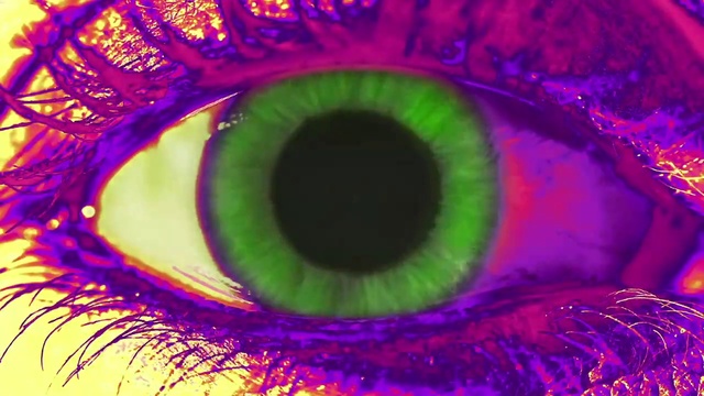 Video Reference N6: Eye, Eyelash, Light, Purple, Organism, Iris, Pink, Violet, Magenta, Art