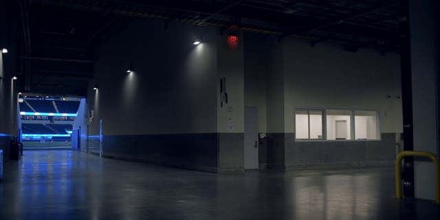 Video Reference N2: Lighting, Architecture, Floor, Electricity, Flooring, Building, Window, Hall, Space, Darkness