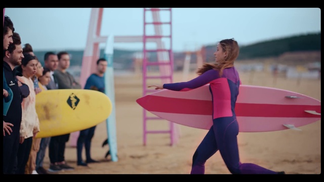 Video Reference N2: Surfing, Surfboard, Sky, Standing, Surfing Equipment, Leisure, Fun, Beach, Recreation, Travel