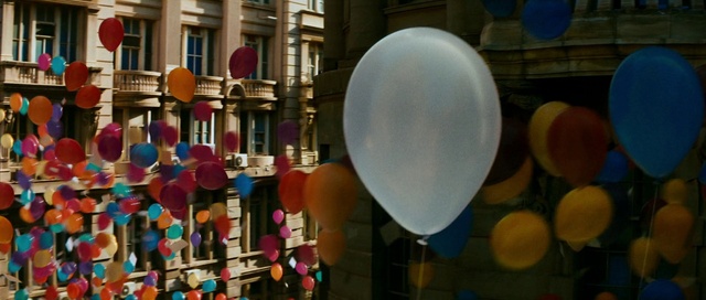 Video Reference N2: Daytime, Window, Light, Blue, Balloon, Pink, Material property, Party supply, Building, Fun