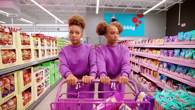 Video Reference N3: Shelf, Purple, Customer, Convenience store, Selling, Shopping, Retail, Whole food, Violet, Natural foods